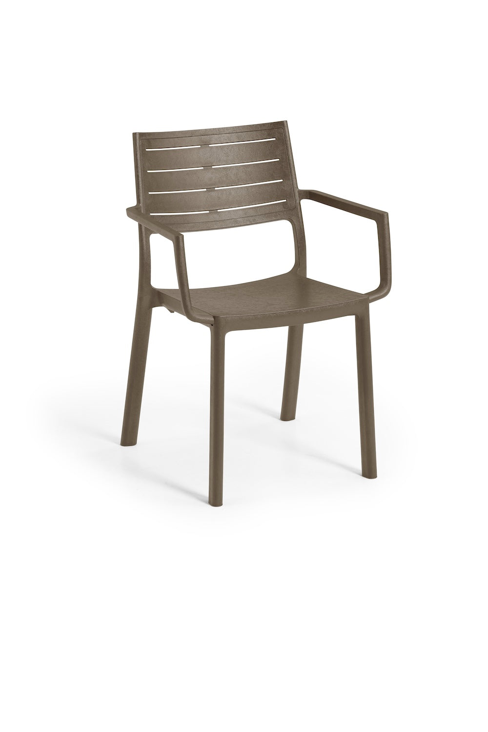 PRE ORDER: SEP. - Keter Metaline Metal Look Dining Chair: Cappuccino- 6 Pack
