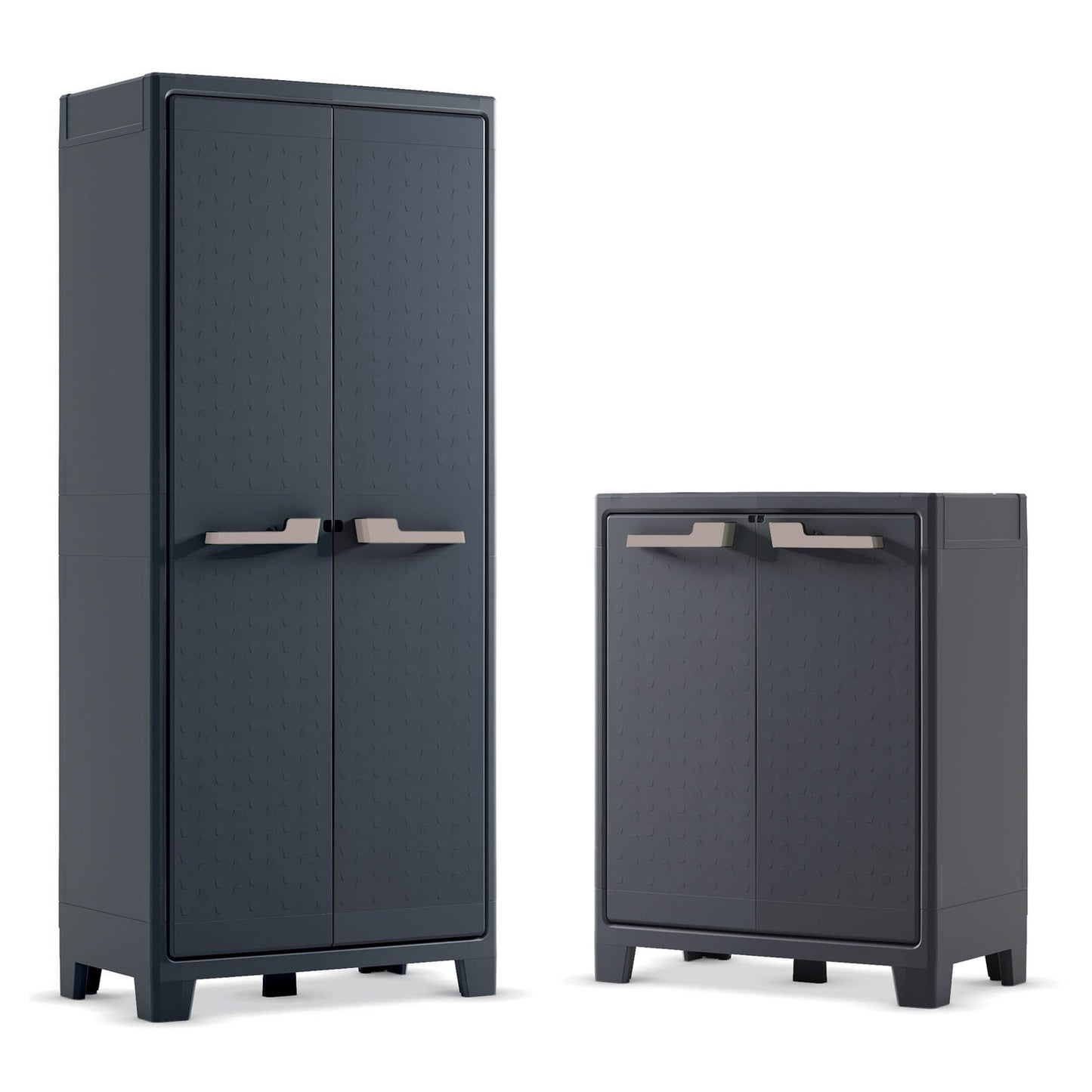 PRE ORDER: SEP. - Keter Moby High Cabinet/Keter Moby Low Cabinet (Bundle)
