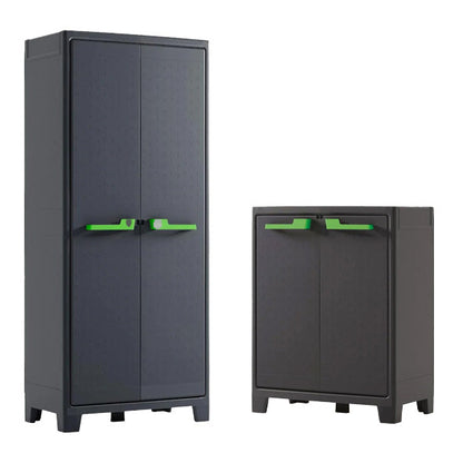PRE ORDER: SEP. - Keter Moby High Cabinet/Keter Moby Low Cabinet (Bundle)