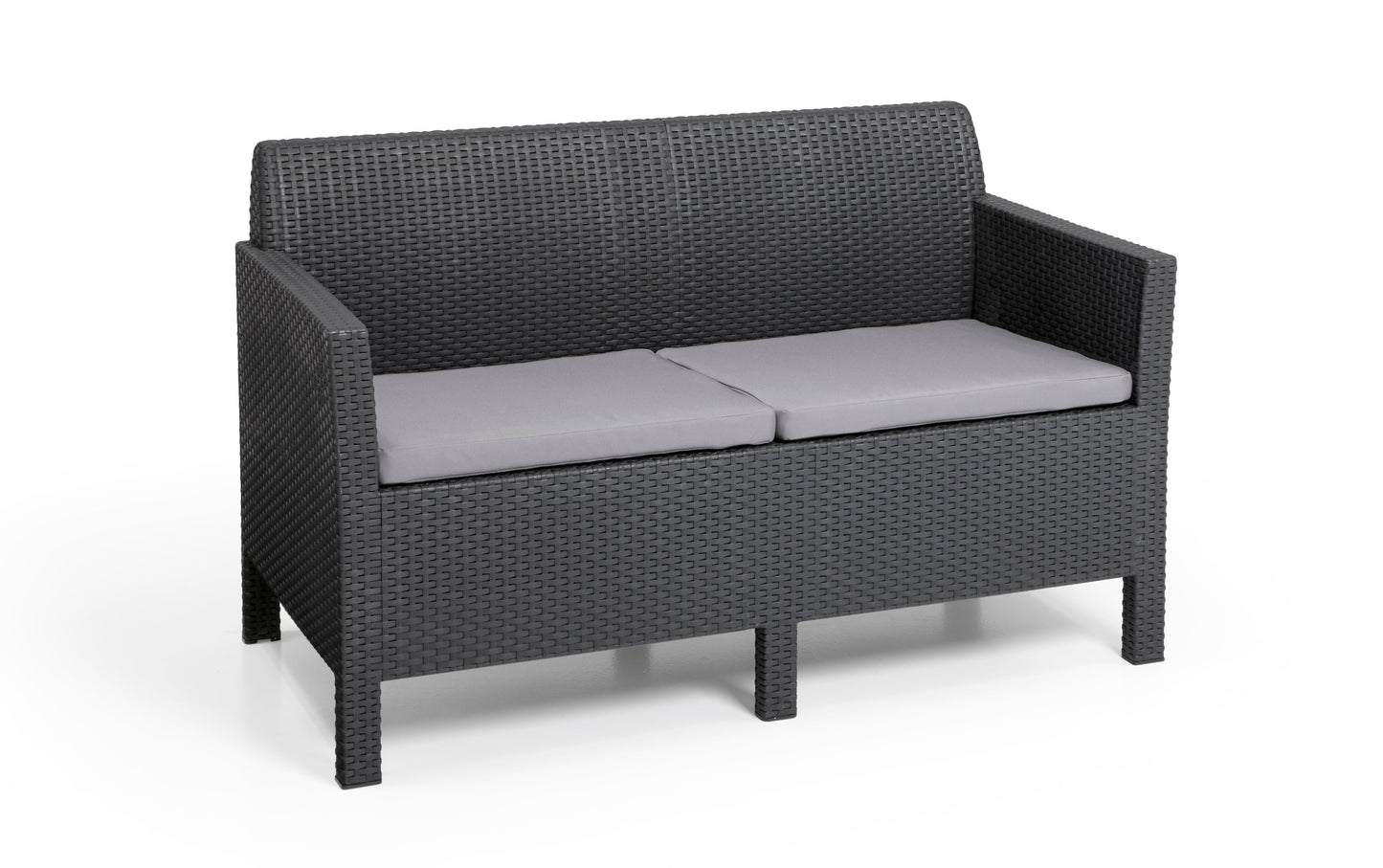Keter Orlando Outdoor Lounge Set with Adjustable Coffee Table