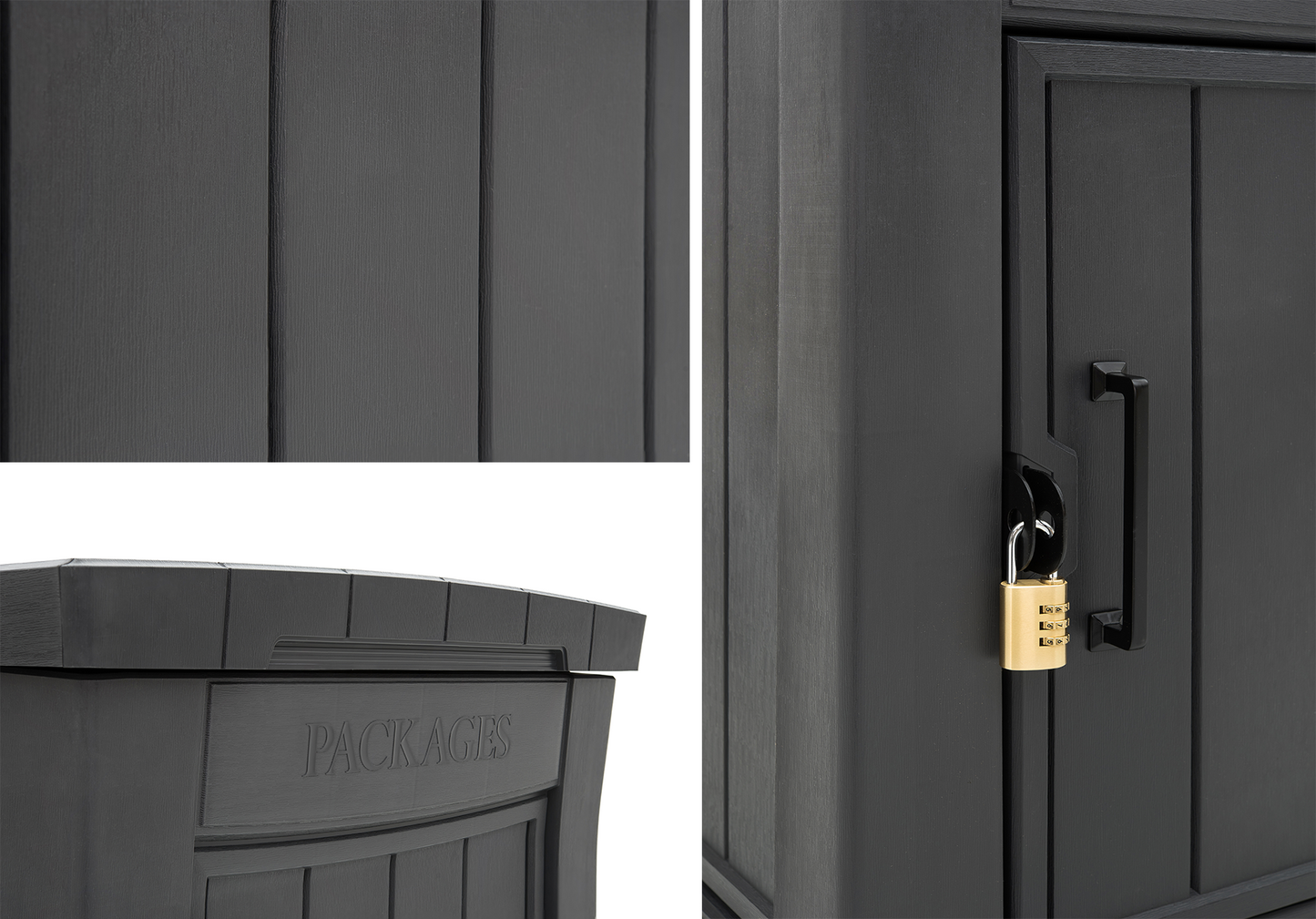PRE ORDER: OCT. - Keter Parcel Box- Graphite