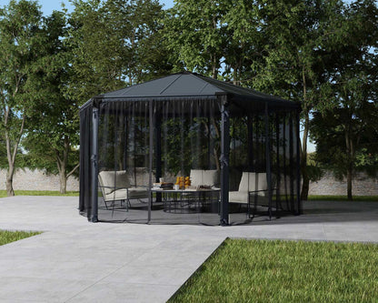 Netting Set for Monaco Hexagon Gazebo