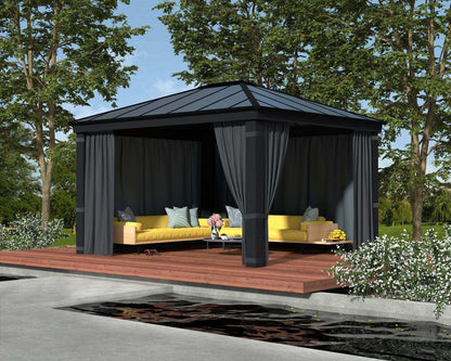 Curtain Set for Dallas Gazebo 4.2m x 4.2m