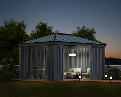 Curtain Set for Dallas Gazebo 3.6m x 4.2m
