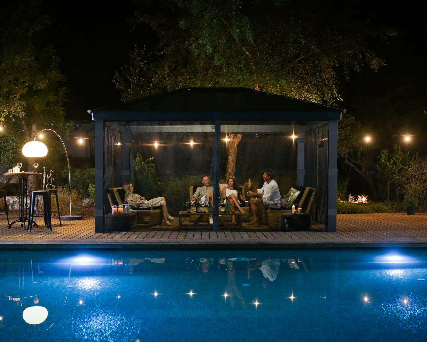 Netting Set for Dallas Gazebo 4.2m x 6m