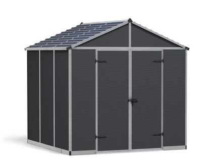 Rubicon Garden Shed 2.4m x 2.3m - Grey