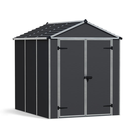 Rubicon Garden Shed 1.9m x 2.3m - Grey