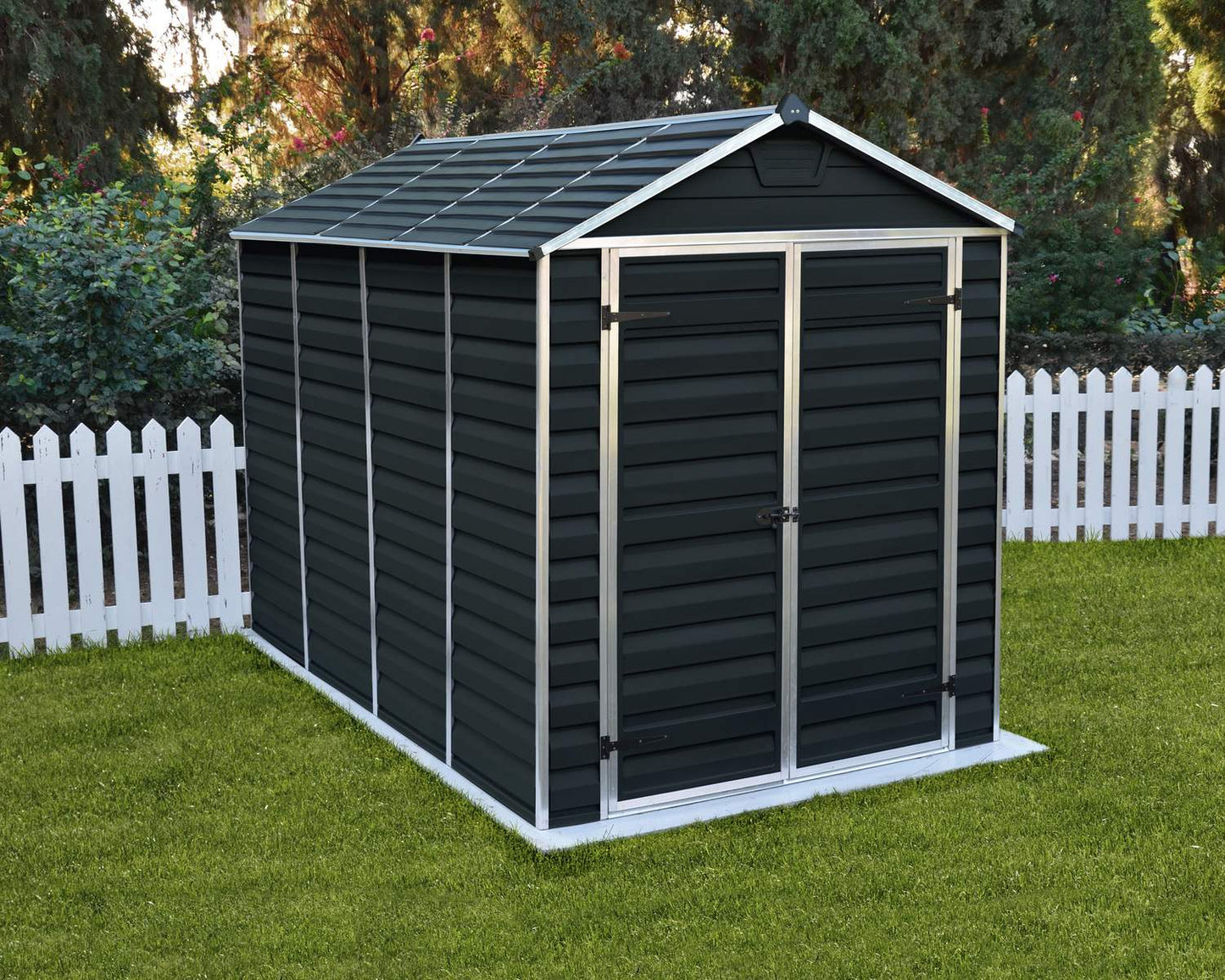 Skylight Garden Shed 1.9m x 3m - Midnight Grey