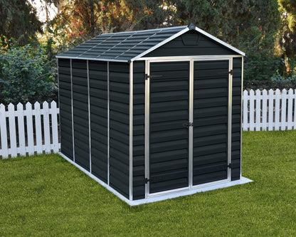 Skylight Garden Shed 1.9m x 3m - Midnight Grey