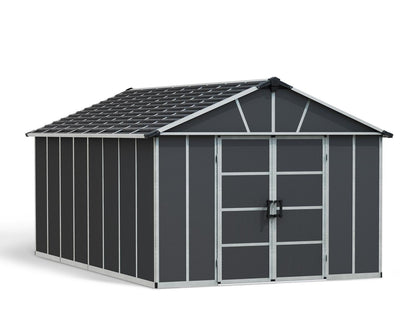 Yukon Garden Shed (NO FLOOR) 3.3m x 5.2m - Grey