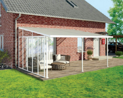 Side Wall for Sierra & Feria Patio Cover 3.85m - White