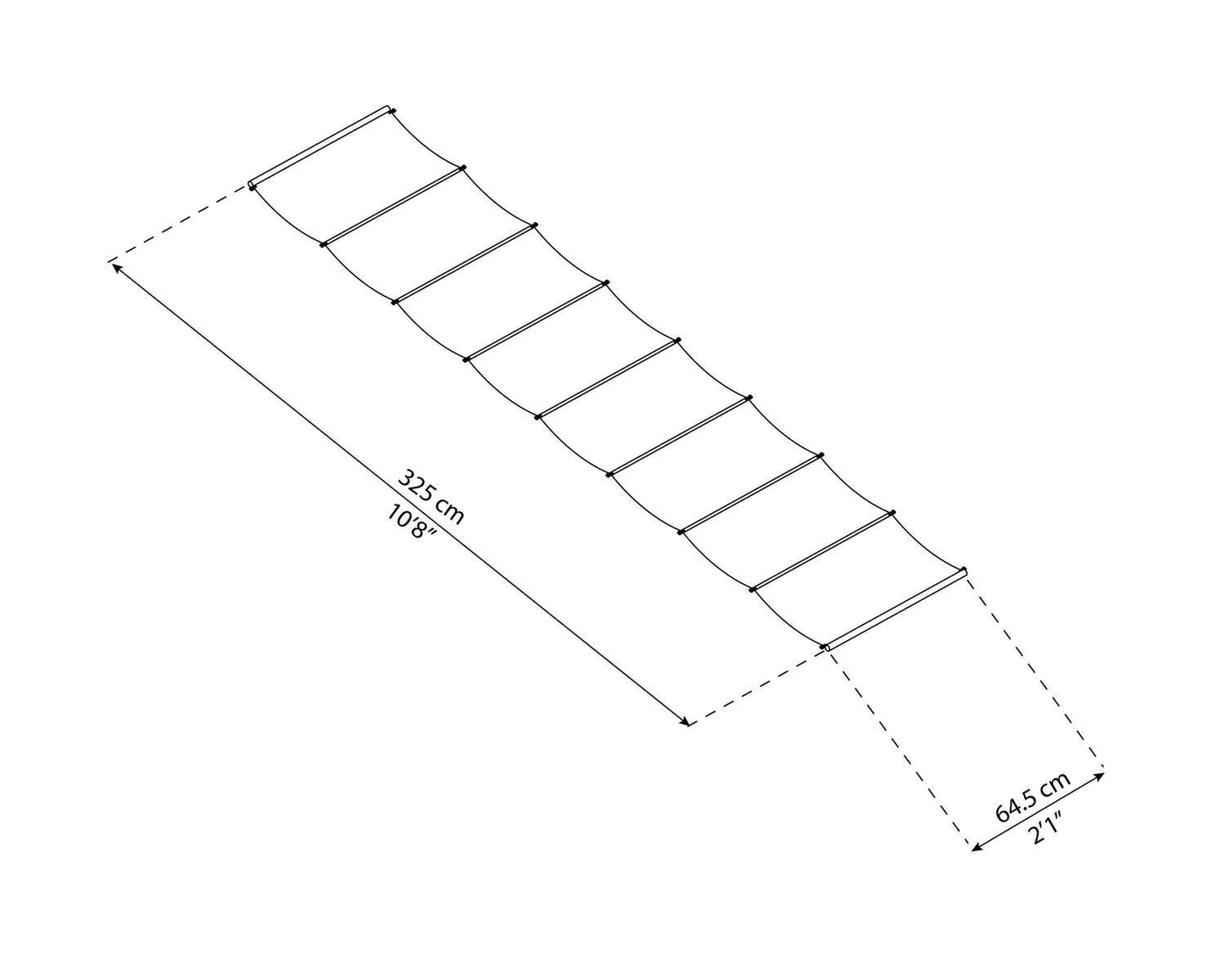 Roof Blinds for Stockholm Patio Cover - 5.2m x 3.4