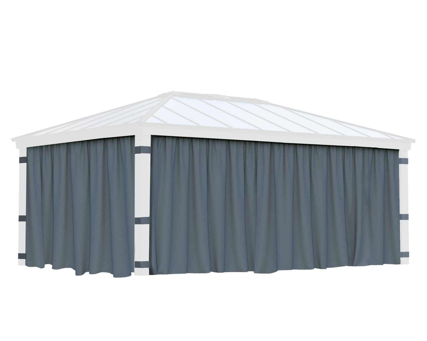 Curtain Set for Dallas Gazebo 4.2m x 6m