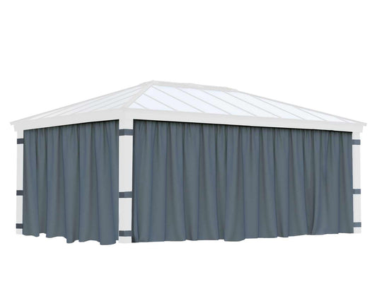 Curtain Set for Dallas Gazebo 4.2m x 6m