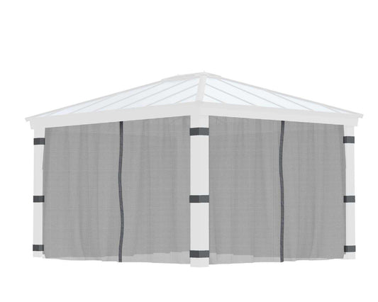 Netting Set for Dallas Gazebo 3.6m x 4.2m