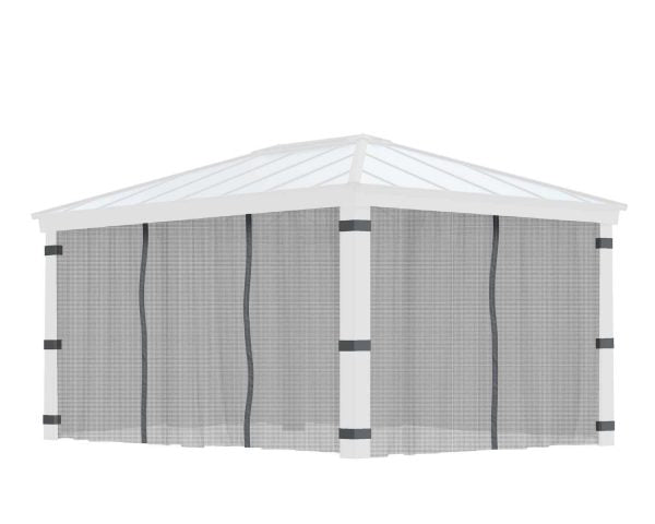 Netting Set for Dallas Gazebo 3.6m x 4.8m