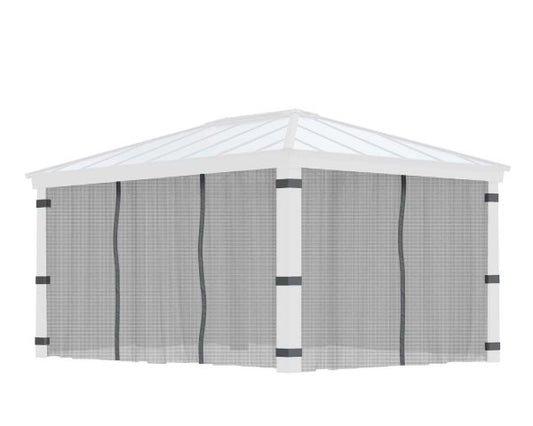 Netting Set for Dallas Gazebo 3.6m x 4.8m