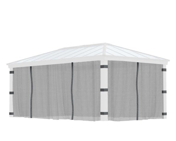 Netting Set for Dallas Gazebo 3.6m x 6.1m