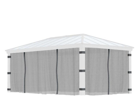 Netting Set for Dallas Gazebo 3.6m x 6.1m