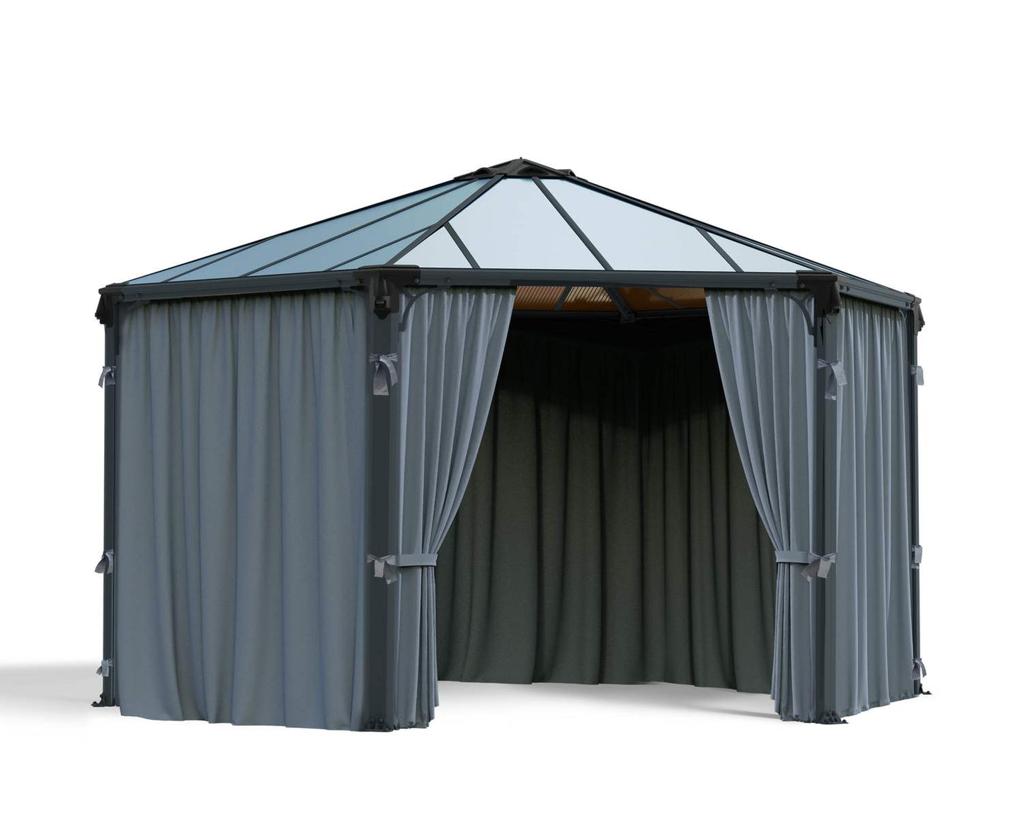 Curtain Set for Monaco Hexagon Gazebo