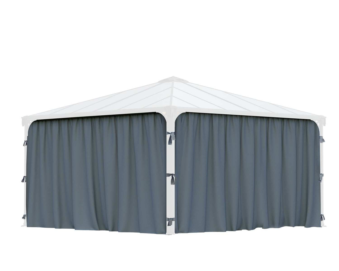 Curtain Set for Palermo Gazebo 4.3m x 4.3m