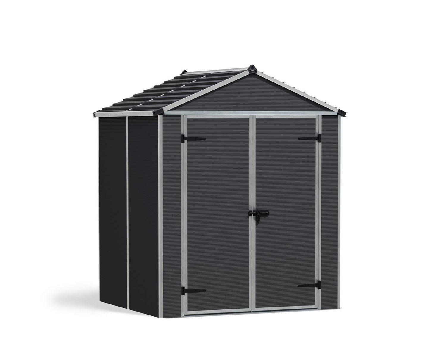 Rubicon Garden Shed 1.9m x 1.5m - Grey