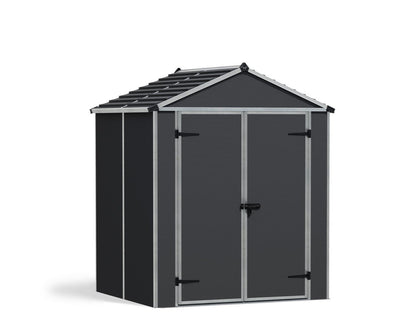 Rubicon Garden Shed 1.9m x 1.5m - Grey