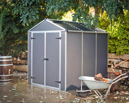 Rubicon Garden Shed 1.9m x 2.3m - Grey