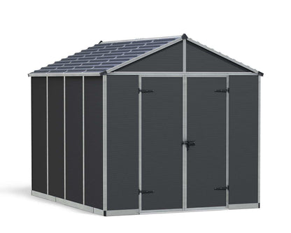 Rubicon Garden Shed 2.4m x 3m - Grey