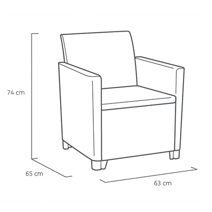 Keter Claire Balcony Set