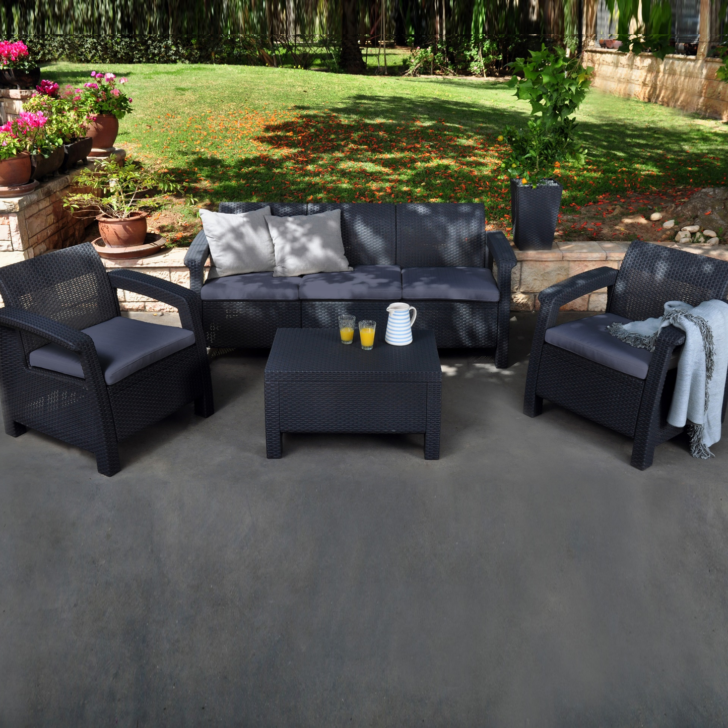 PRE ORDER: OCT. - Keter Corfu Armchair