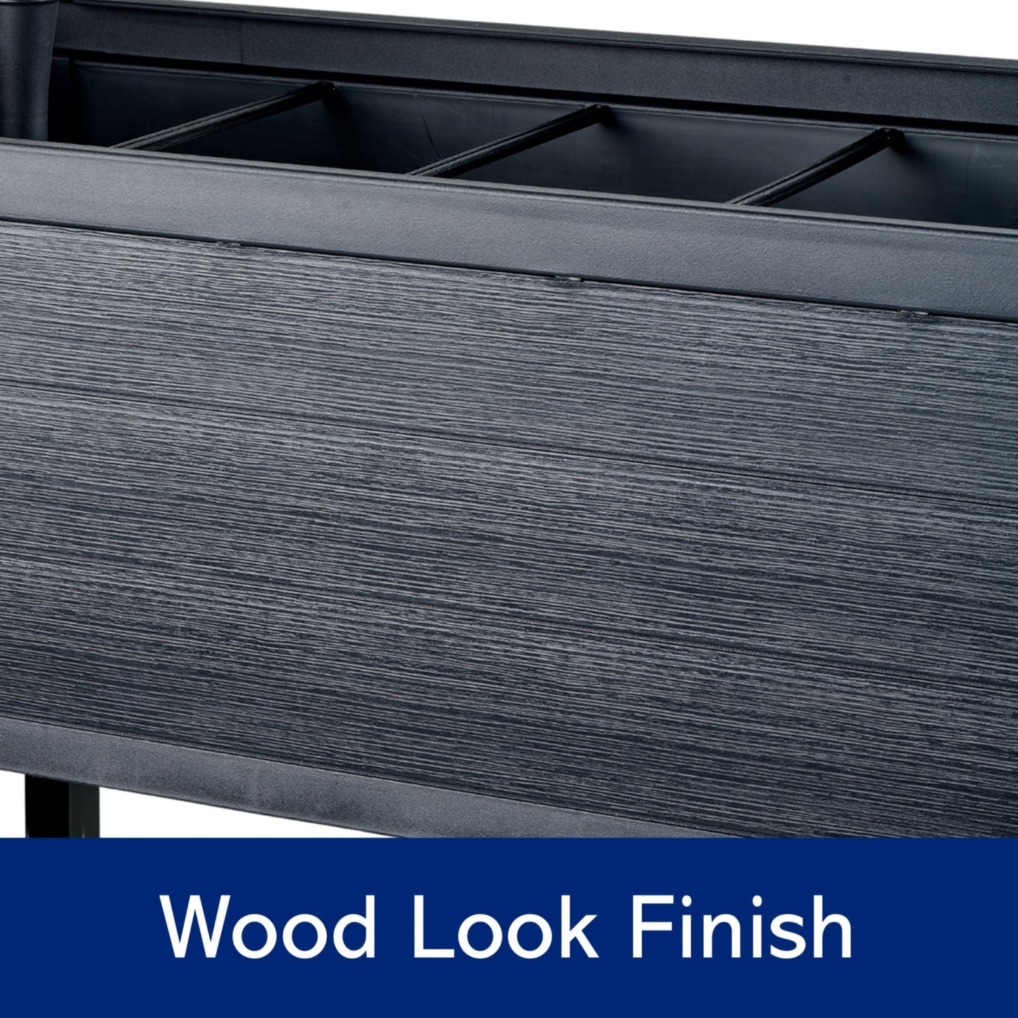 PRE ORDER: NOV. - Keter Alfresco Garden Bed - Black - mazeproducts