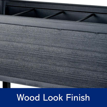 PRE ORDER: NOV. - Keter Alfresco Garden Bed - Black - mazeproducts