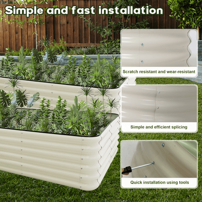PRE ORDER: DEC. - Raised Garden Bed - W307 x D107 x H43cm - mazeproducts
