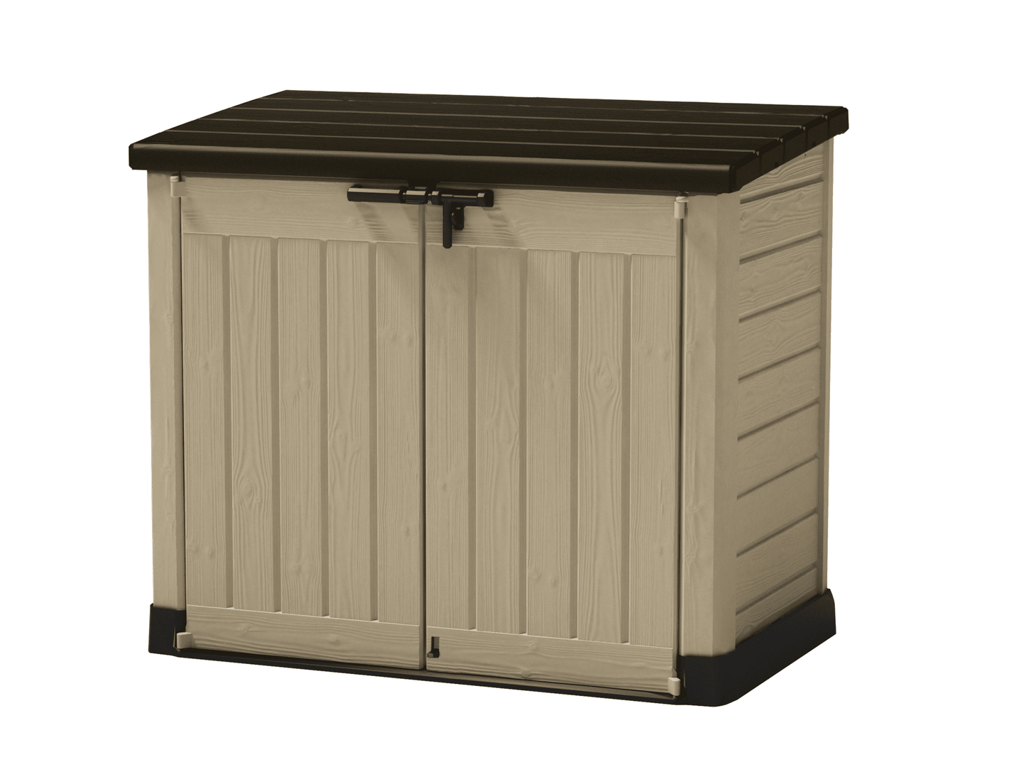 PRE ORDER: MAY - Store It Out Max Shed (Brown/Beige) 1200L - mazeproducts