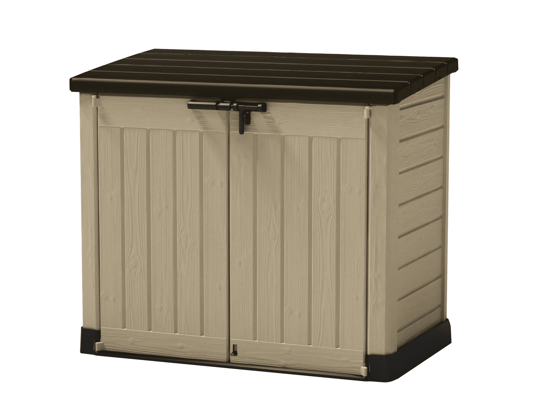 PRE ORDER: MAY - Store It Out Max Shed (Brown/Beige) 1200L - mazeproducts