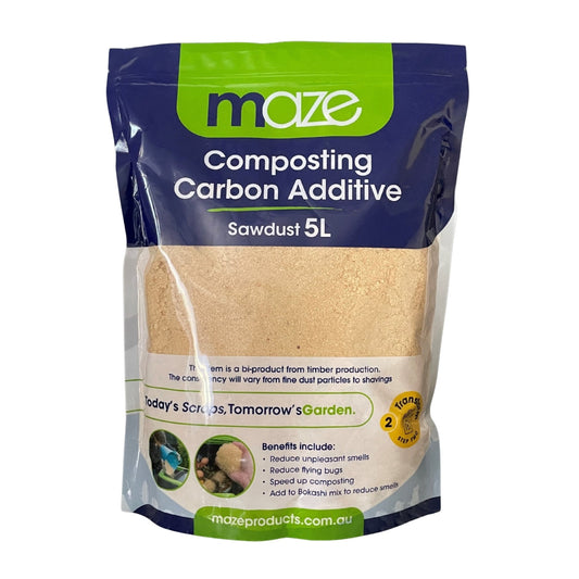 5L Composting Carbon Additive - Sawdust - mazeproducts