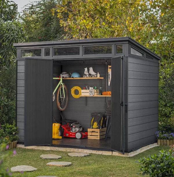 PRE ORDER: DEC. - Keter Cortina Garden Shed 9 x7 (2.8 x 2.2m)
