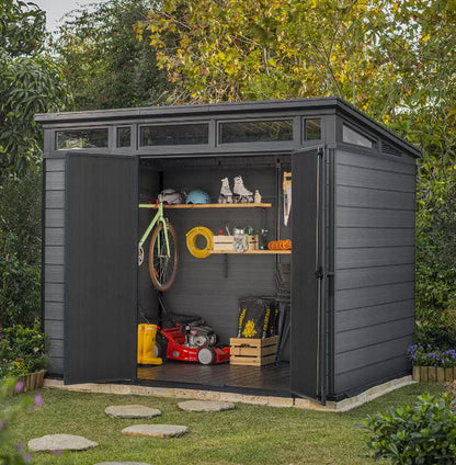 PRE ORDER: DEC. - Keter Cortina Garden Shed 9 x7 (2.8 x 2.2m)
