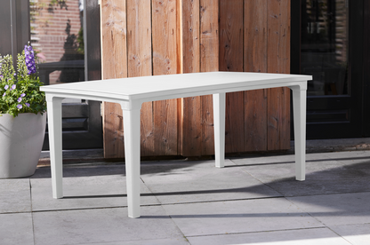 Keter Futura Chloe Dining Set- White