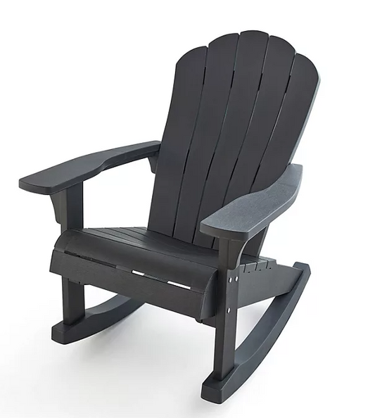 Keter Everest Rocking Adirondack Chair - Graphite