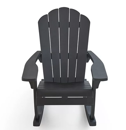 Keter Everest Rocking Adirondack Chair - Graphite