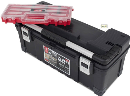 Keter 26" Hawk Tool box with Lid Organizer