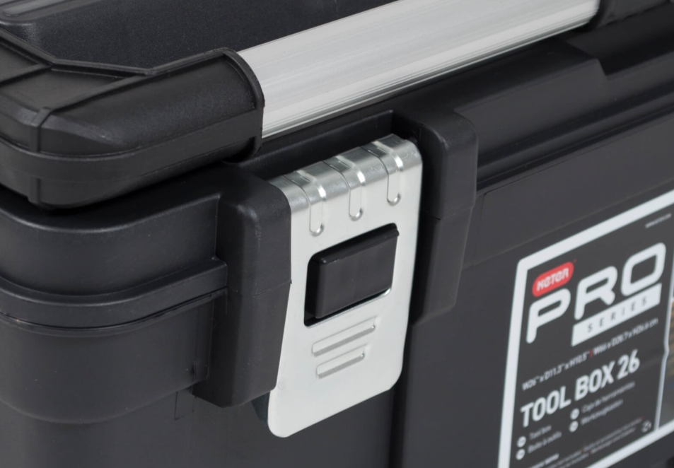 Keter 26" Hawk Tool box with Lid Organizer