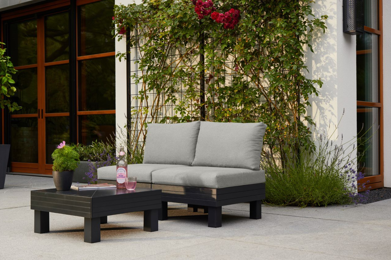 Keter Elements Balcony Set - Graphite