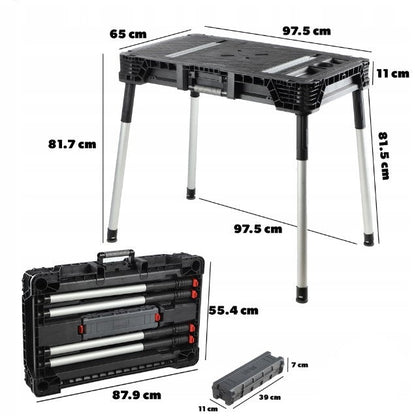 Keter Jobmade Portable Work Set Black