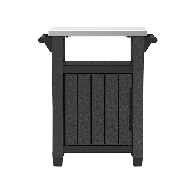 Keter Unity Classic Outdoor BBQ Prep Bench and Storage Unit