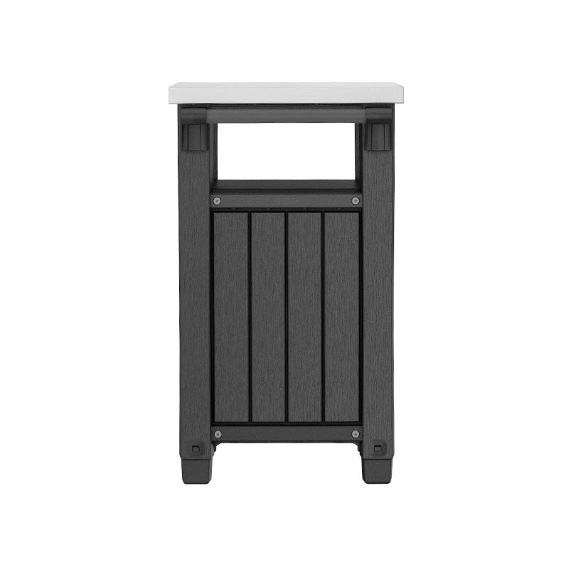 Keter Unity Classic Outdoor BBQ Prep Bench and Storage Unit