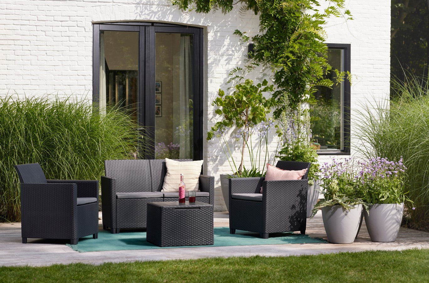 Keter Claire 2 Seater Sofa