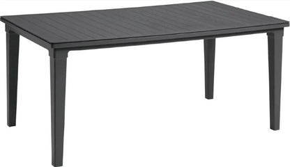 Keter Futura Iowa Dining Set - Graphite